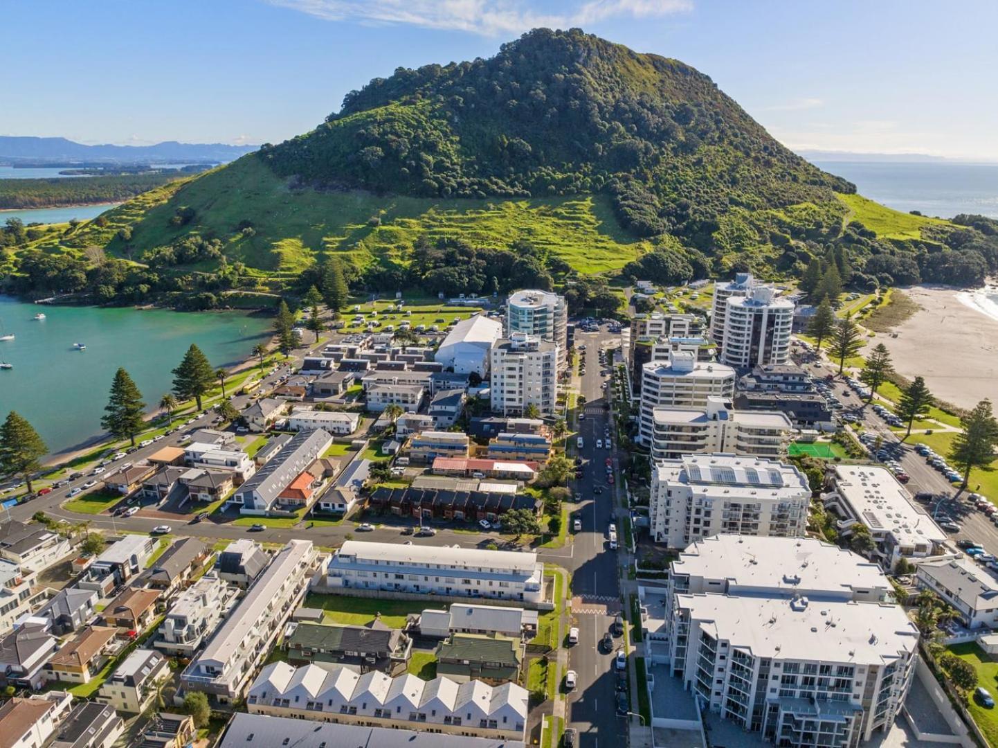 The Iconic Kiwi Bach, Full Site Downtown Mount *